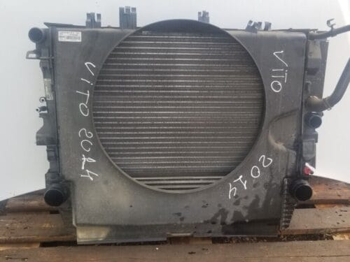 MERCEDES VITO 110 RADIATOR PACKAGE COOLANT AC INTERCOOLER CDI W639 2003-2014