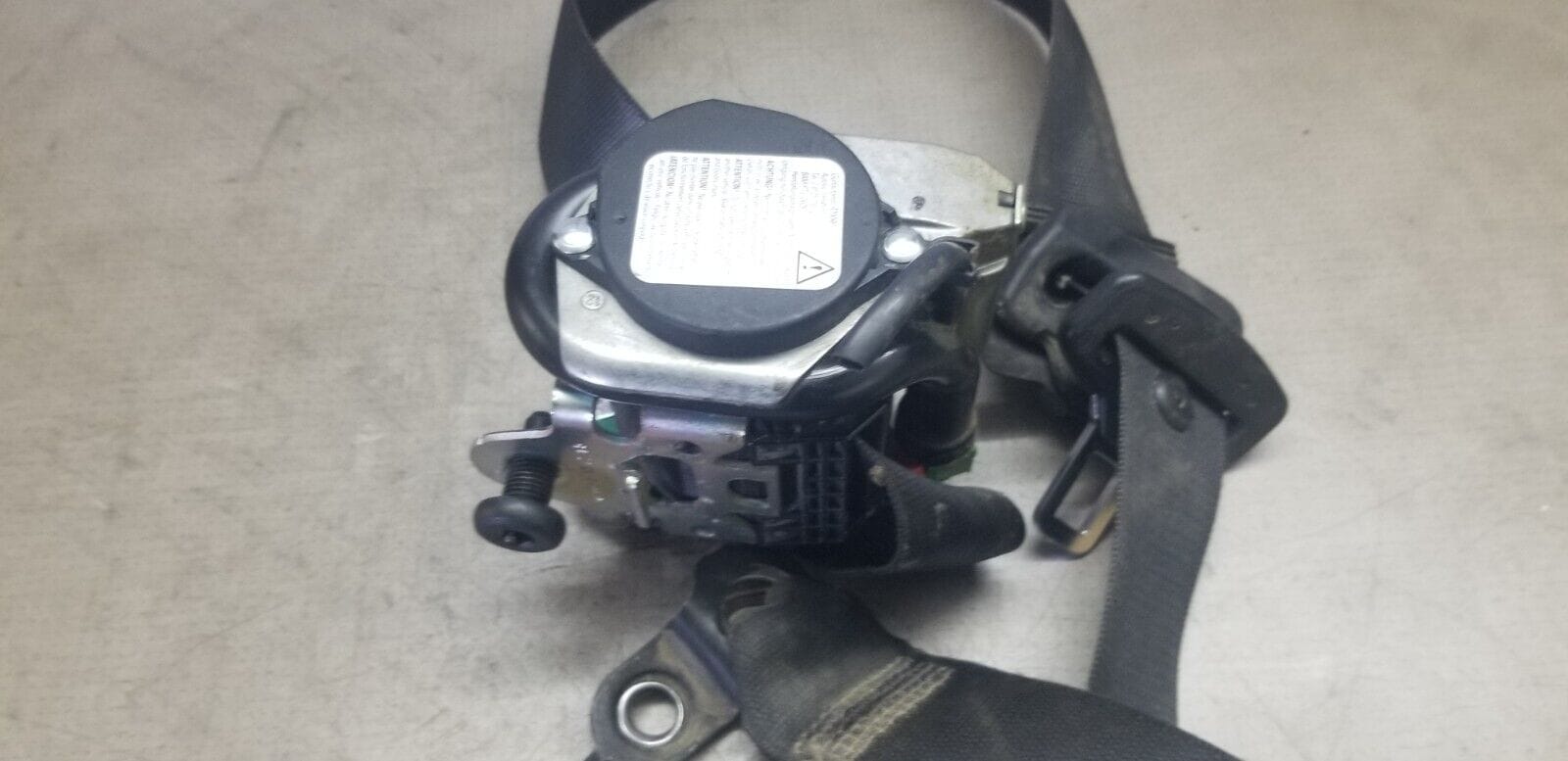 Mercedes-Benz Sprinter W906 Front Left N/S Seat Belt Black A9068600285 - Image 5