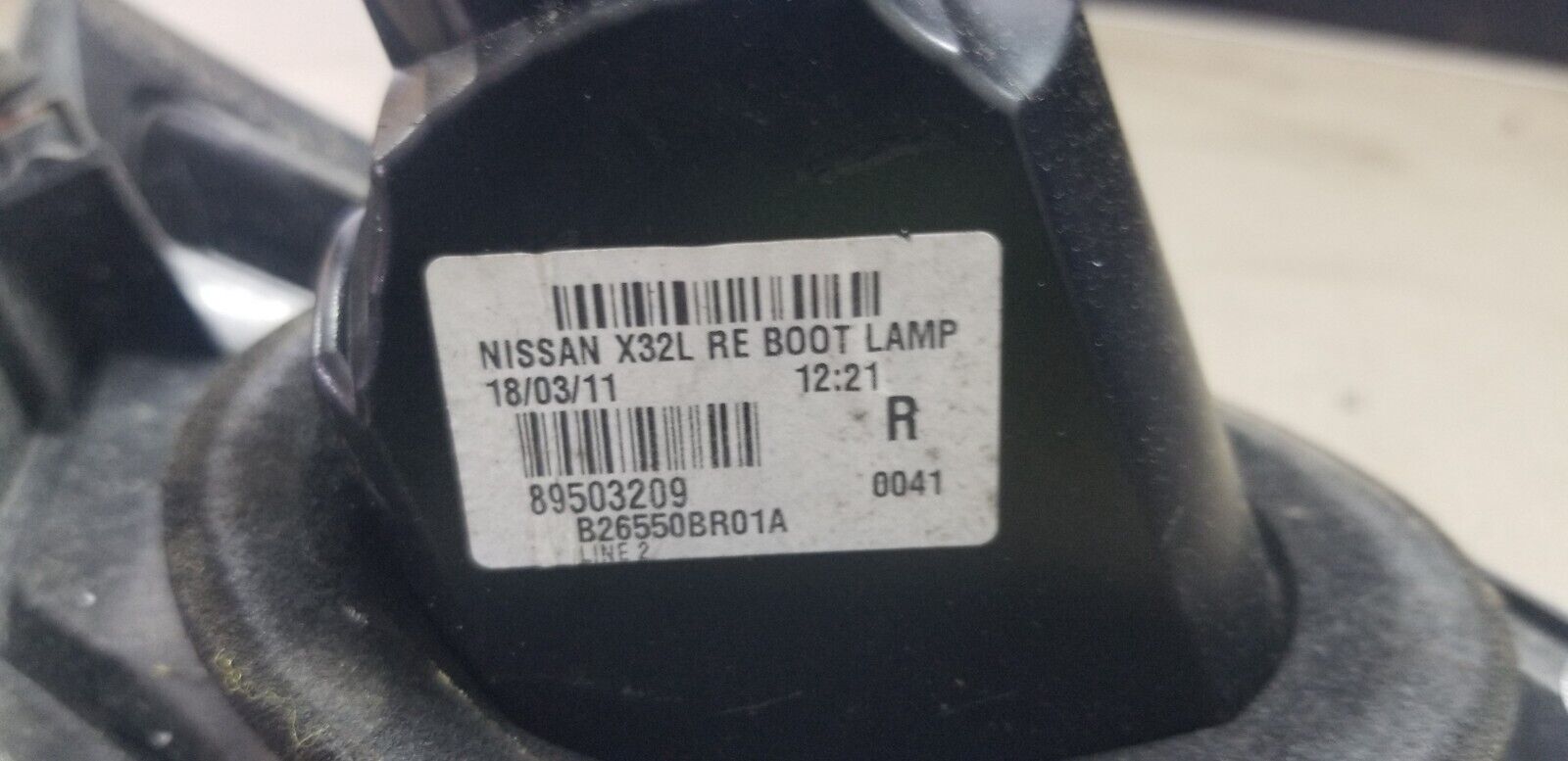 Nissan Qasqhqai J10 2010 - 2013 Drivers Side Rear Tailgate Brake Light 89503209 |O - Image 4