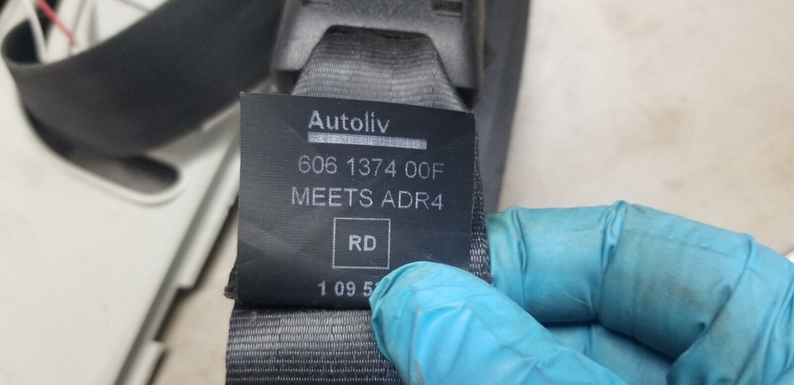 NISSAN QASHQAI Seat Belt Mk1 (J10) Front Right 2006-2014 - Image 6