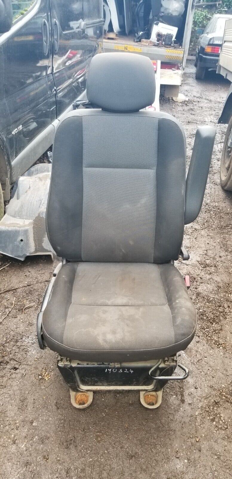 RENAULT MASTER MK3 DRIVERS SEAT 2015 VAUXHALL MOVANO