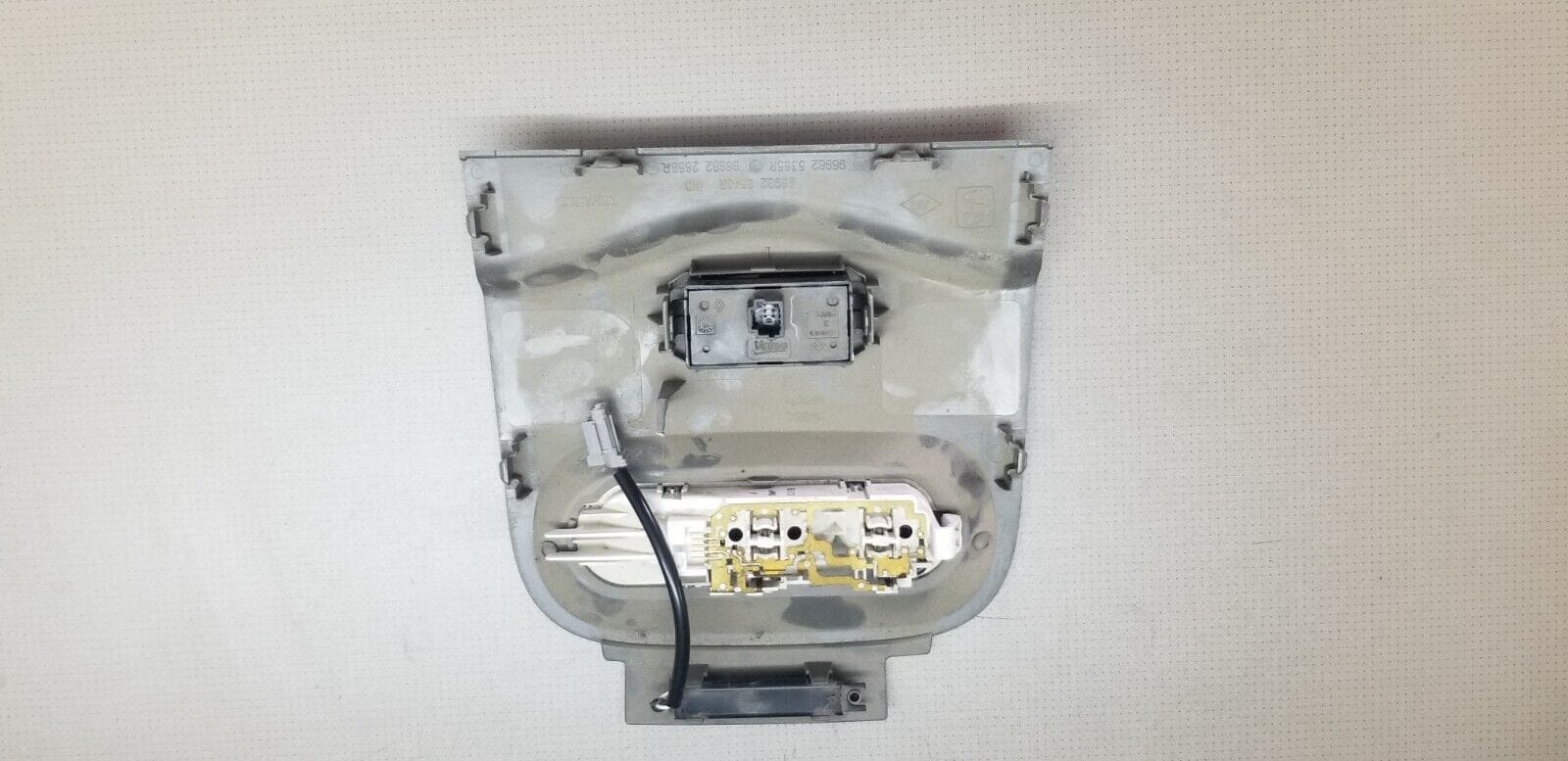 RENAULT MASTER MOVANO 10-ON INTERIOR ROOF LIGHT PANEL +HAZARD SWITCH 969828546R - Image 3