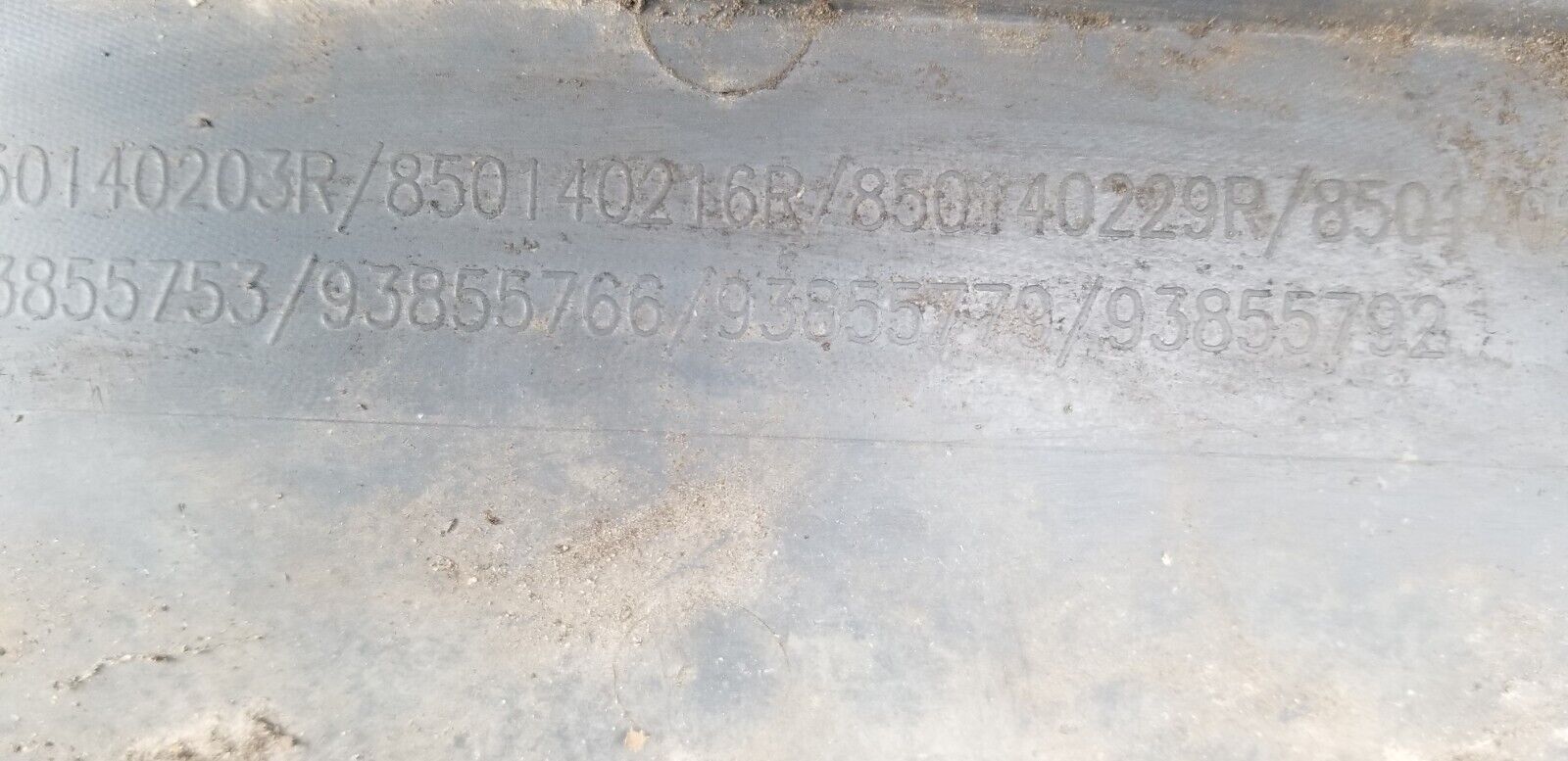 Renault Trafic Bumper Rear Mk2 2006 - 2014 - Image 5