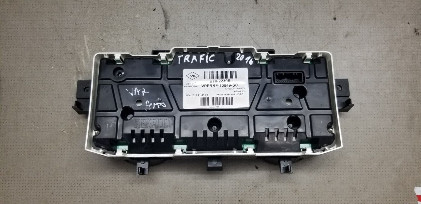 Renault Trafic MK3 2014-2019 1.6 DTI R9M408 ECU Kit Complete 237103888R - Image 13