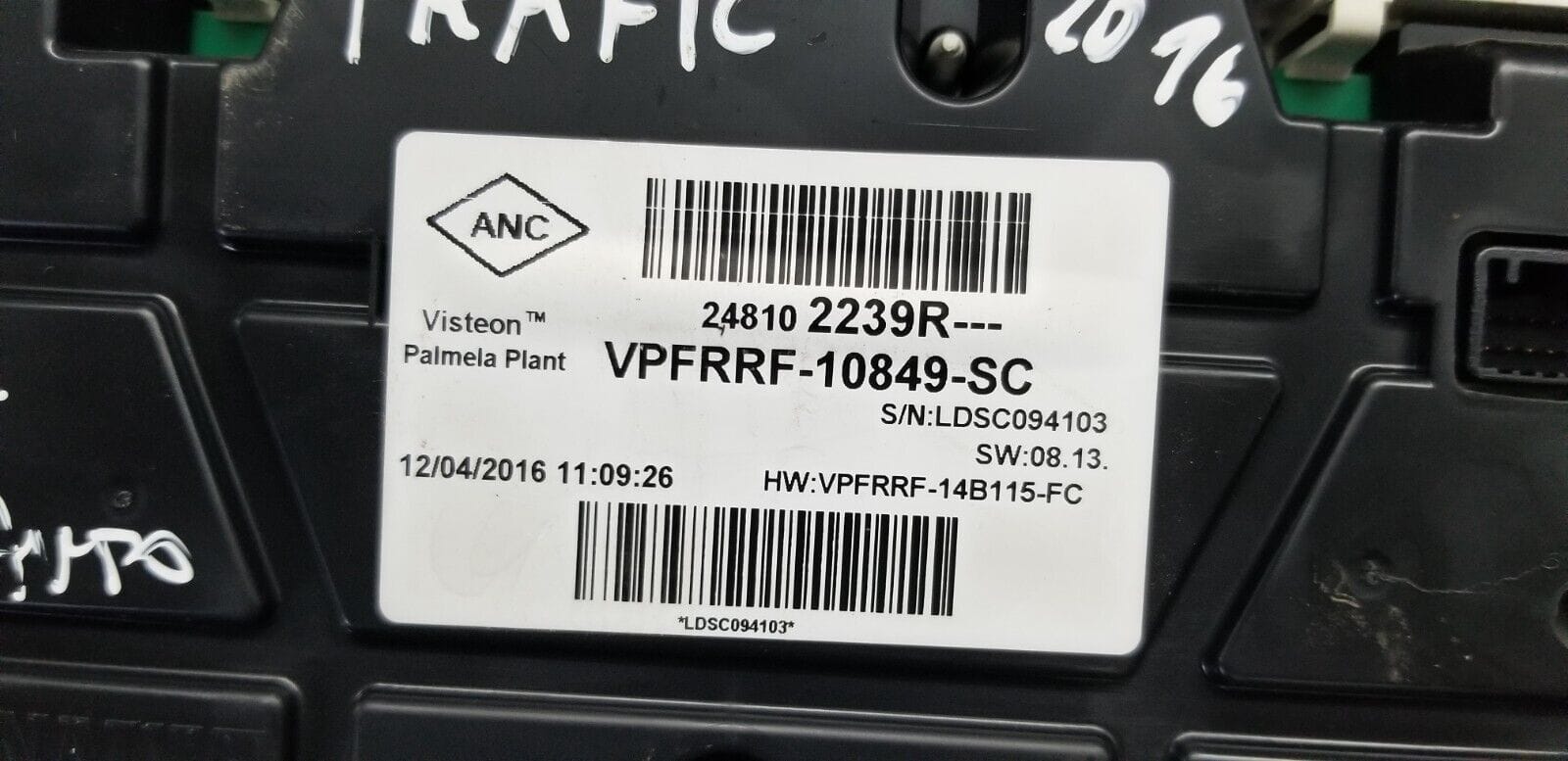 Renault Trafic MK3 2014-2019 1.6 DTI R9M408 ECU Kit Complete 237103888R - Image 14