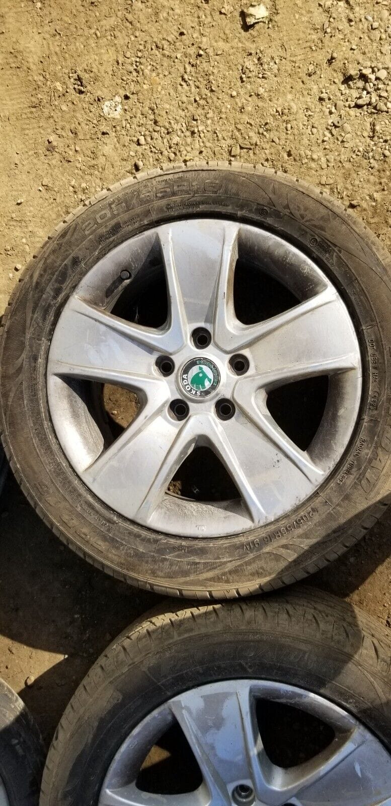 Skoda Octavia TDI 1.2 TSI 2012-2017 Alloy Wheels and FREE Tyres Set 205/55R16 - Image 5