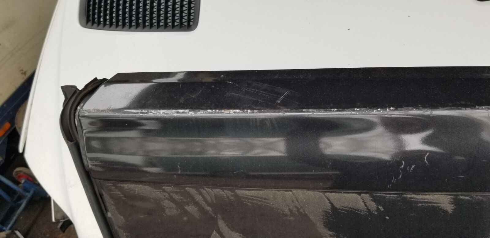 VAUXHALL VIVARO DOOR REAR DRIVERS SIDE OFFSIDE RH 2014 BLACK - Image 3