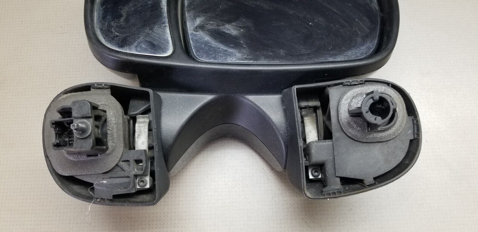 Vauxhall Vivaro Trafic 2007-2014 Left Side Door Wing Mirror Black |O - Image 4