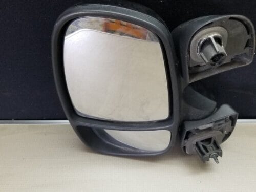 Vauxhall Vivaro Trafic 2007-2014 Left Side Door Wing Mirror Black |O