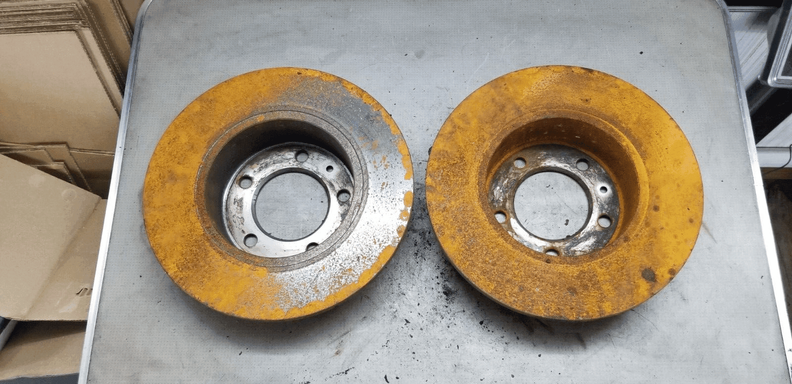 2 X REAR BRAKE DISCS 2015 MASTER MOVANO NV400 - Image 3