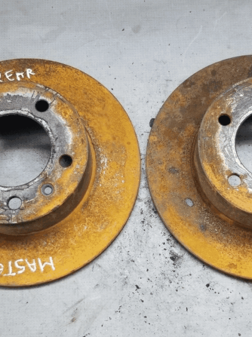 2 X REAR BRAKE DISCS 2015 MASTER MOVANO NV400