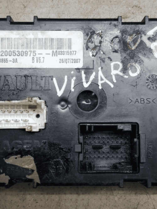 2001-2014 Renault Trafic MK2 2.0 Diesel Control Module P8200530975|O