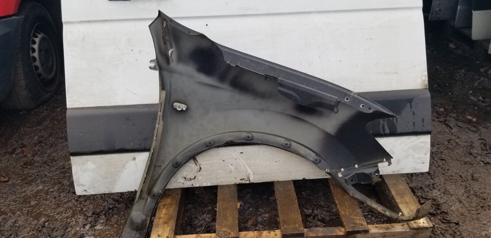 2010 NISSAN QASHQAI NSF PASSENGER SIDE FRONT WING - Image 5