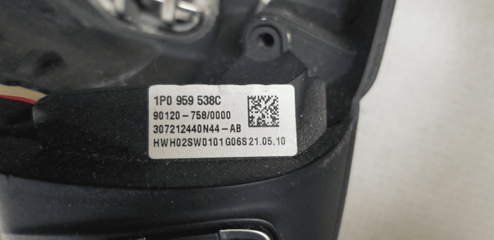 2010 SEAT LEON MK2 MULTIFUNCTIONAL STEERING WHEEL 5P0419091AS - Image 4