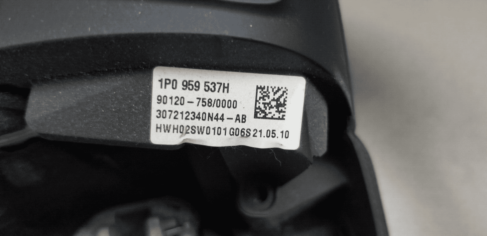 2010 SEAT LEON MK2 MULTIFUNCTIONAL STEERING WHEEL 5P0419091AS - Image 5