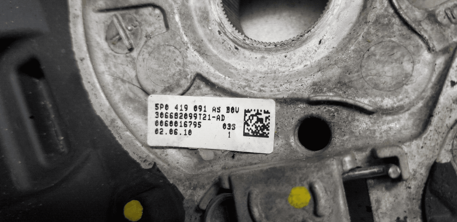 2010 SEAT LEON MK2 MULTIFUNCTIONAL STEERING WHEEL 5P0419091AS - Image 6