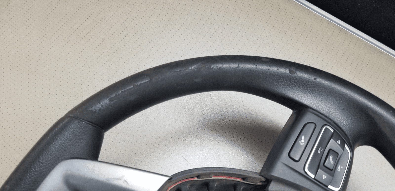 2010 SEAT LEON MK2 MULTIFUNCTIONAL STEERING WHEEL 5P0419091AS - Image 8