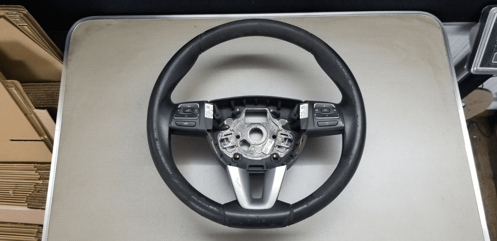 2010 SEAT LEON MK2 MULTIFUNCTIONAL STEERING WHEEL 5P0419091AS