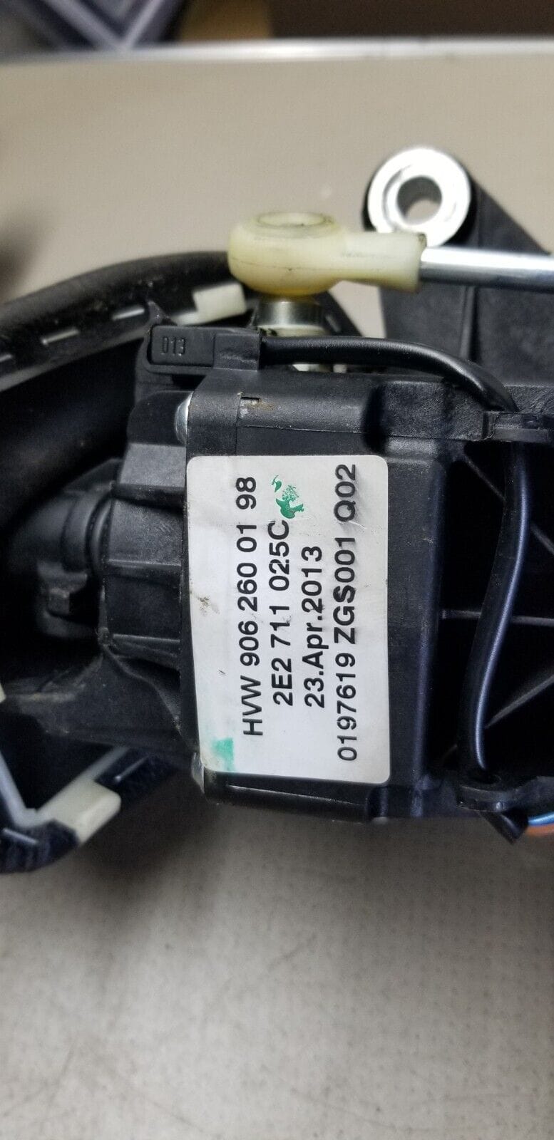 2013-2017 MK1 VOLKSWAGEN CRAFTER GEAR LEVER & CABLES MANUAL 2E2711025C - Image 4