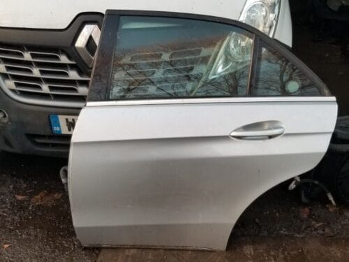 2014 MERCEDES E CLASS 212 4 Door Saloon Silver N/S Passenger  Left Rear Door