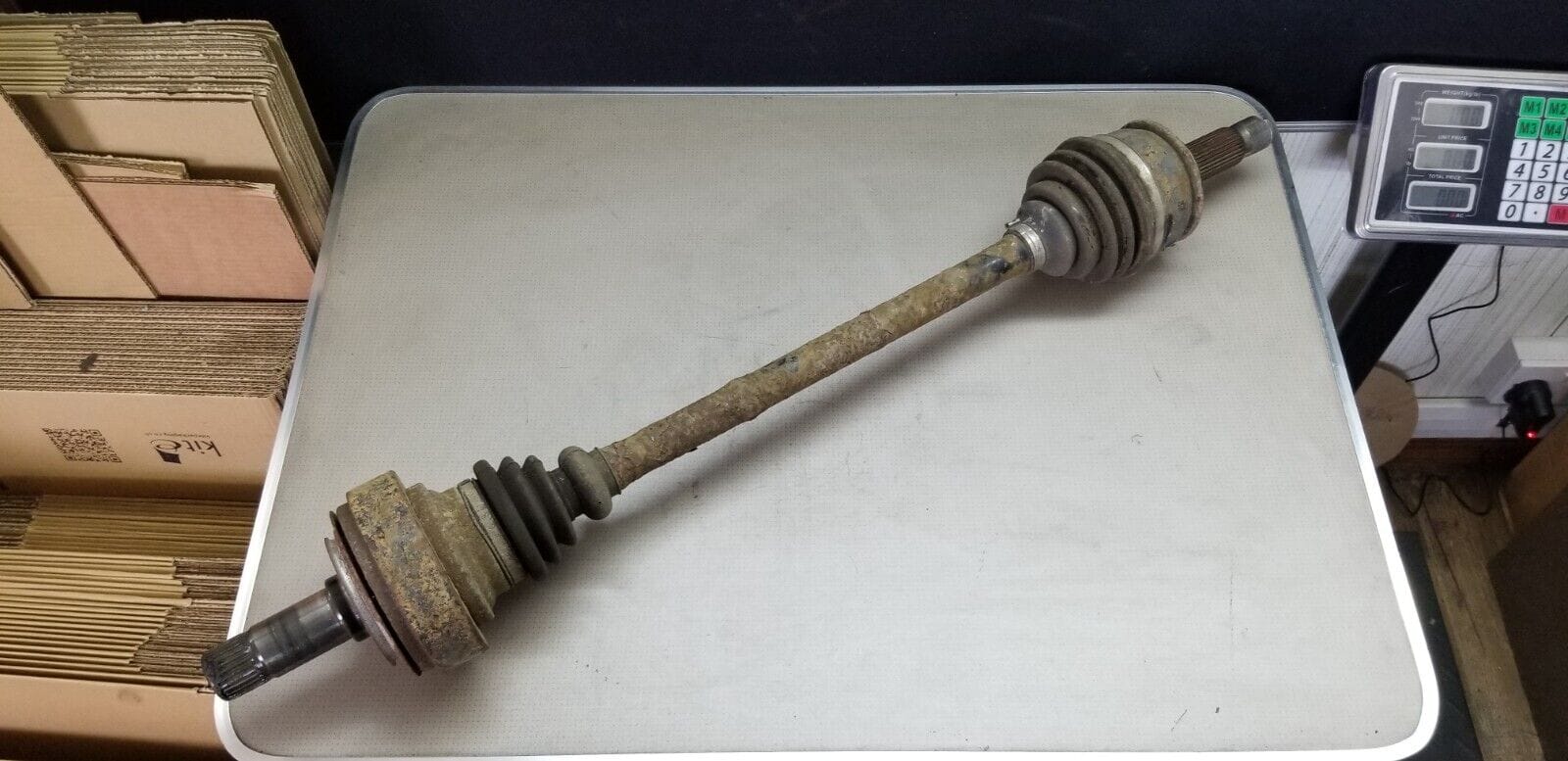 2014 Mercedes Vito W639 Rear Axle Output Drive Shaft Manual Transmission