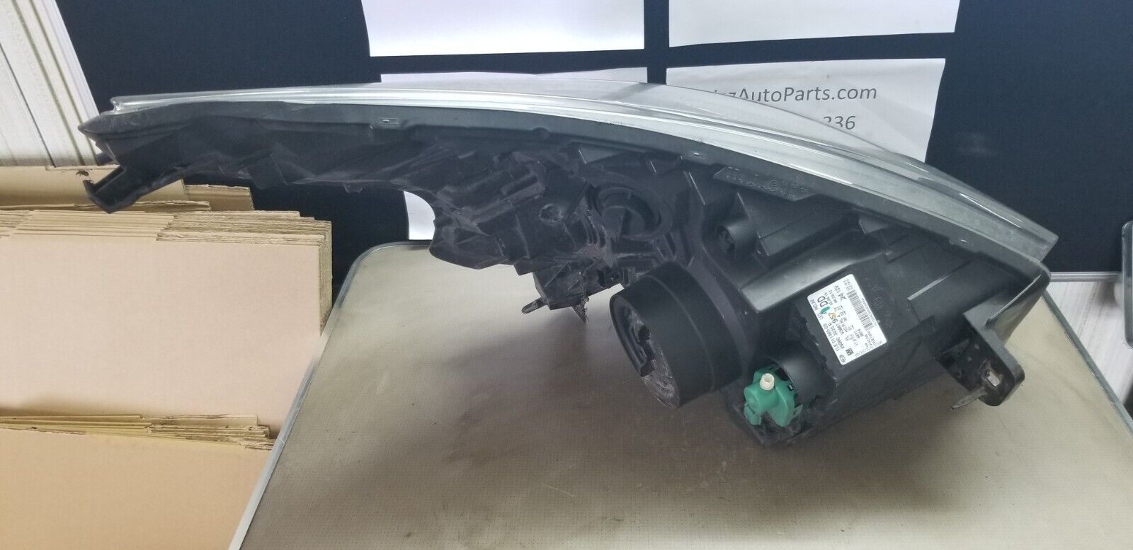 2015 Vauxhall Vivaro X82 Headlight LH Passenger Side 260603220R - Image 5