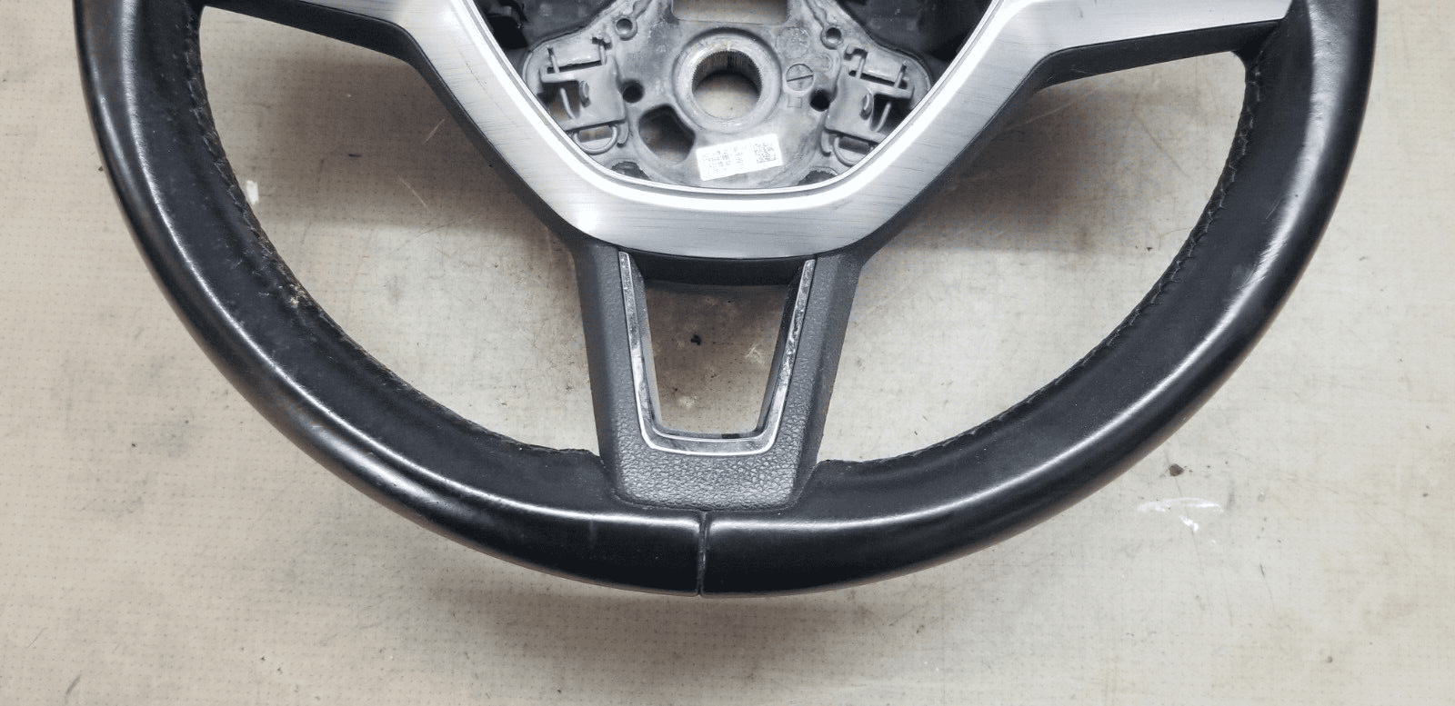 2016 Genuine Skoda Rapid Leather Multifunction Switch Steering Wheel 5E0419091BE - Image 7