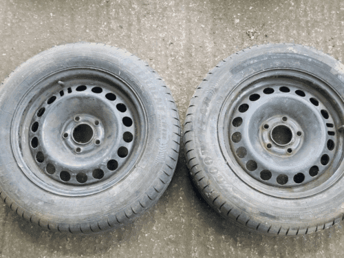 2x VAUXHALL ASTRA H MK5 STEEL WHEEL & TYRE 195/65/15