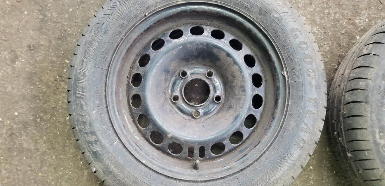 2x VAUXHALL ASTRA H MK5 STEEL WHEEL & TYRE 195/65/15 - Image 7