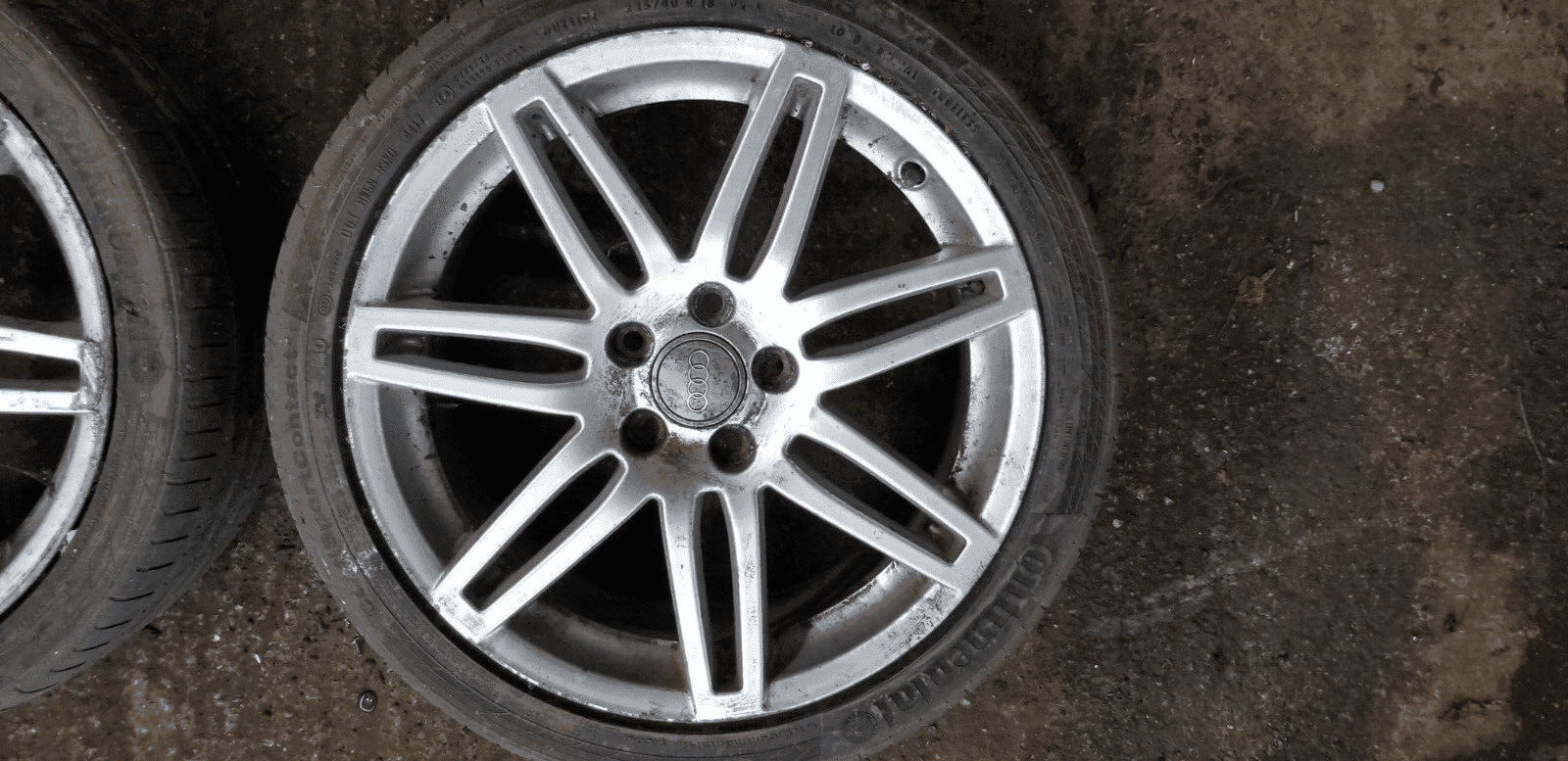 AUDI ALLOY WHEEL 8PO601025BA & TYRE NEW TYRE NEEDED 225/40R18 - Image 3
