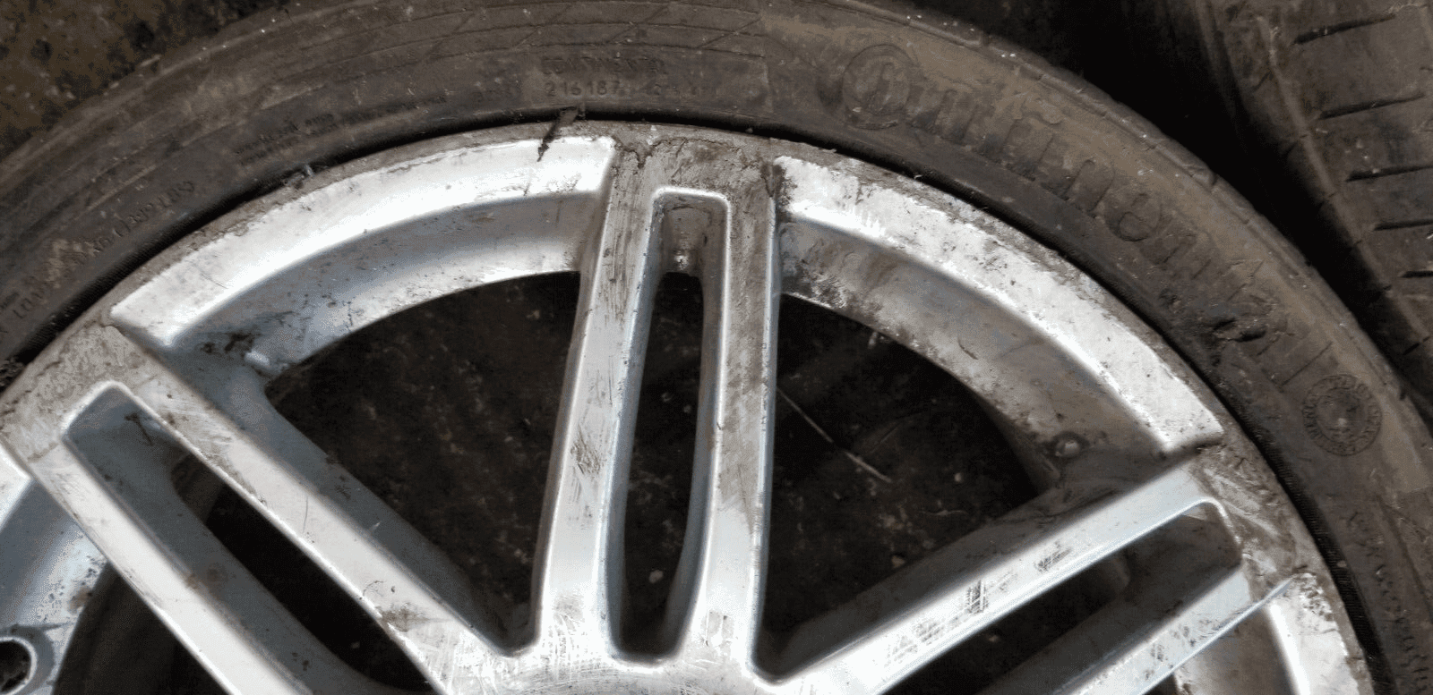 AUDI ALLOY WHEEL 8PO601025BA & TYRE NEW TYRE NEEDED 225/40R18 - Image 8