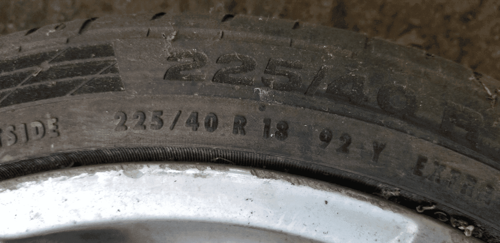 AUDI ALLOY WHEEL 8PO601025BA & TYRE NEW TYRE NEEDED 225/40R18 - Image 10