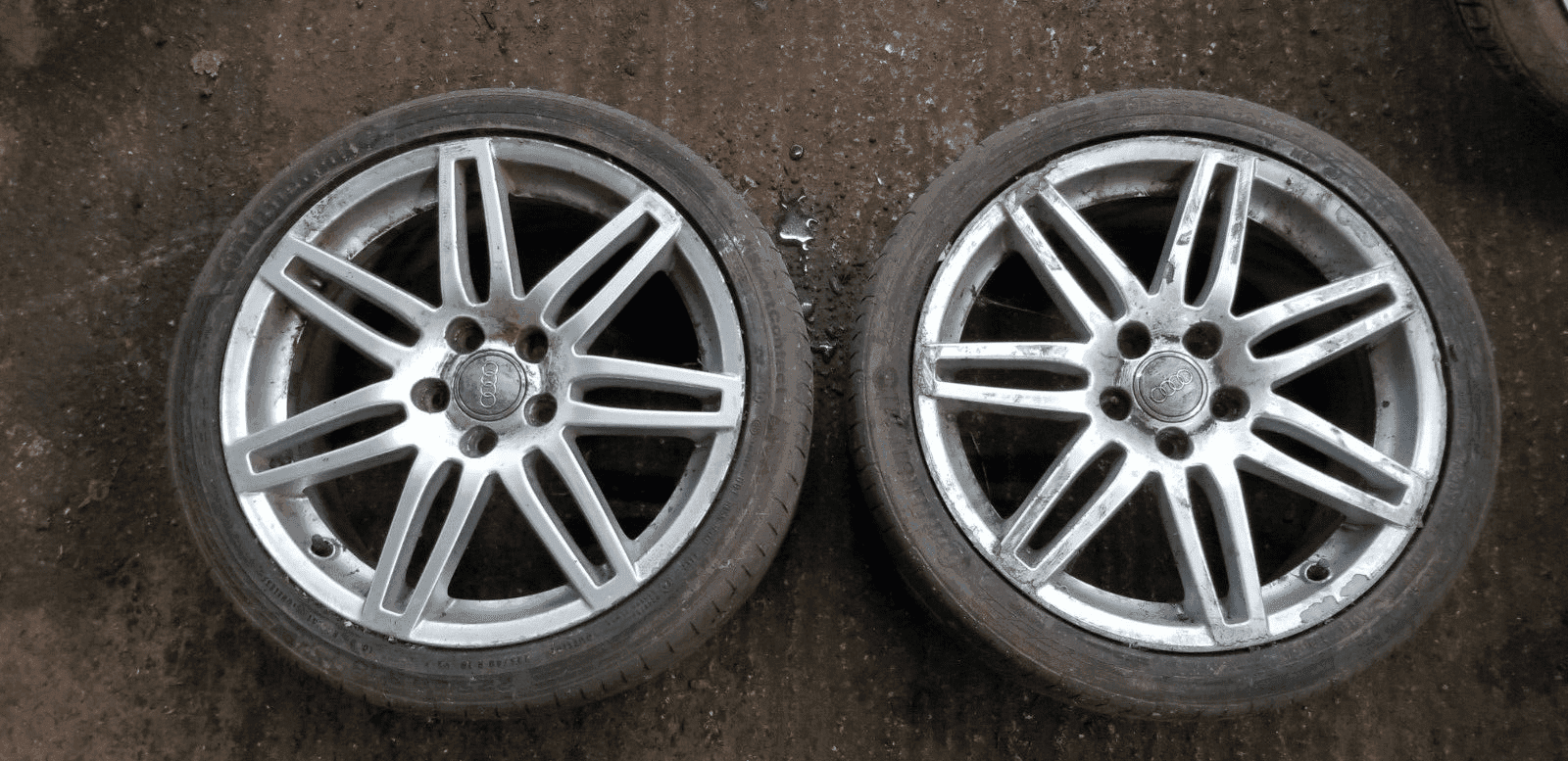 AUDI ALLOY WHEEL 8PO601025BA & TYRE NEW TYRE NEEDED 225/40R18