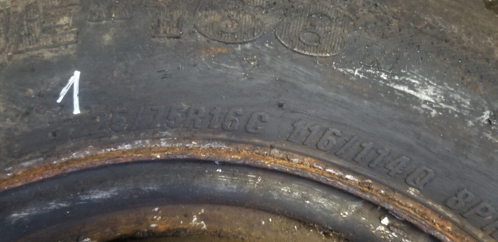 Citroen Relay Peugeot Boxer Fiat Ducato Wheel And Tyre 225-75-R16C - Image 5