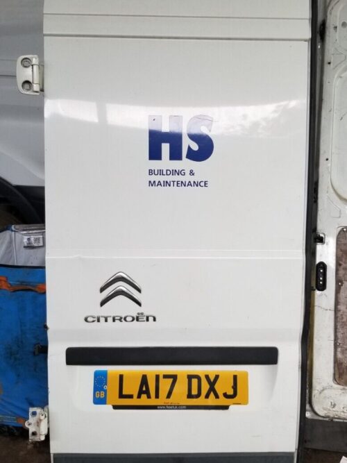 CITROEN RELAY/JUMPER Rear Door Passenger Side 2017 Diesel