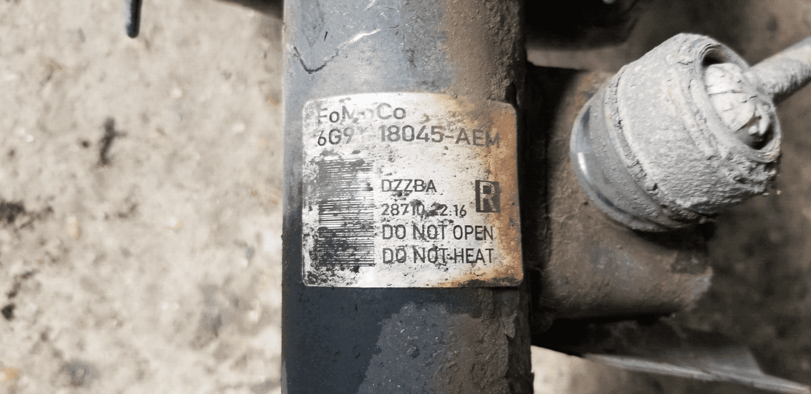 FORD GALAXY MK3 2.0 2010- FRONT RIGHT DRIVER SHOCK ABSORBER STRUT 6G91-18045-AEM - Image 4