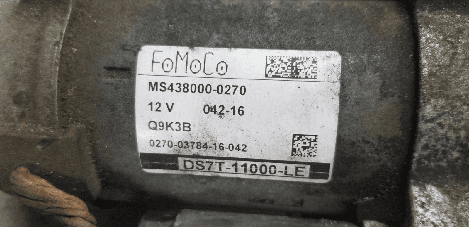 Ford Kuga Mk2 2.0 Diesel Starter Motor 2016 DS7T-11000-LE - Image 3