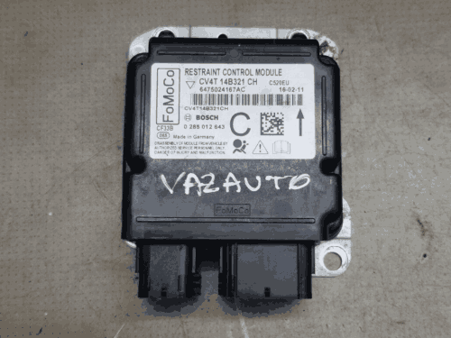 Top view of Ford Kuga MK2 airbag ECU CV4T-14B321-CH