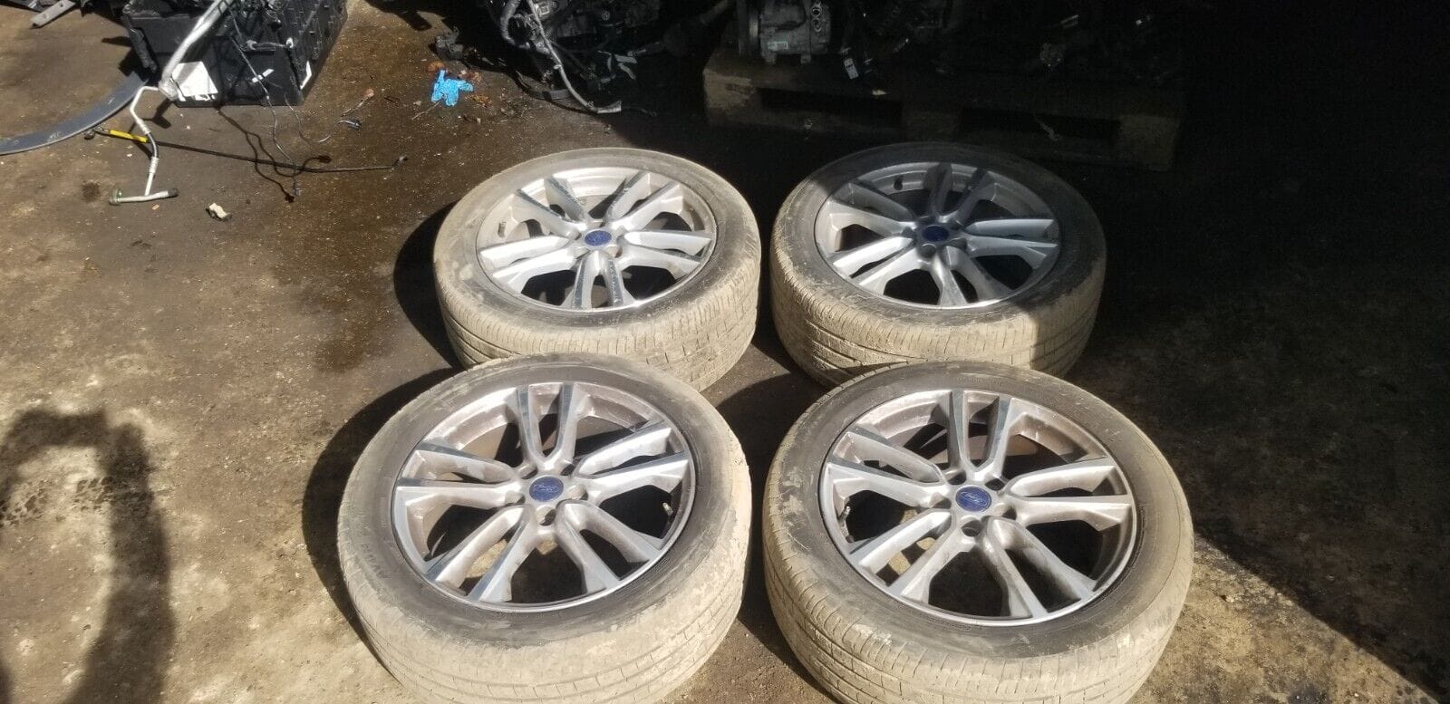 Ford Kuga MK2 Titanium 2016 Alloy Wheels And Tyres 235/50R18 |O