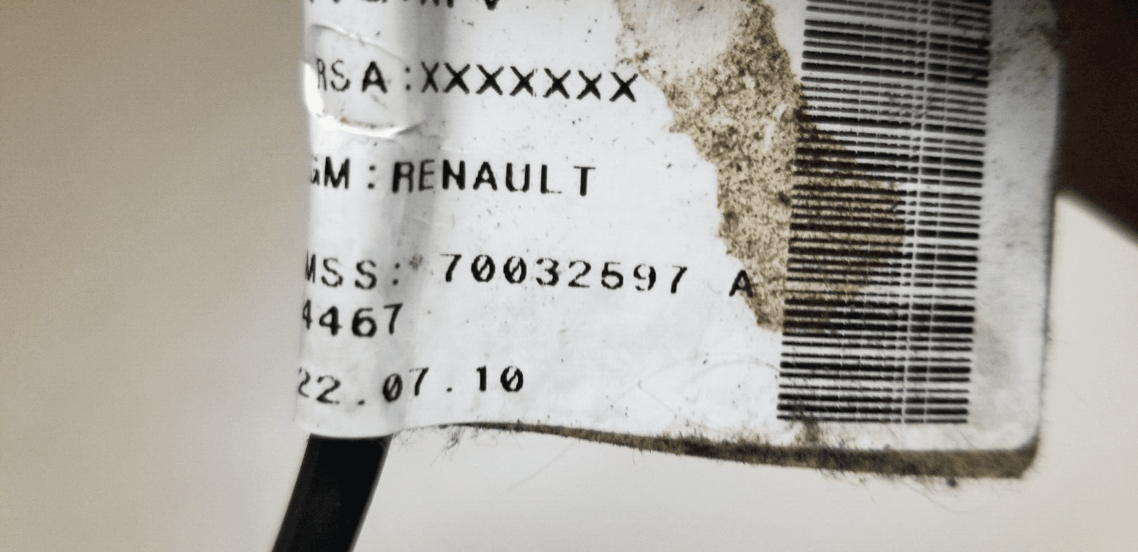 Front right belt tensioner RENAULT TRAFIC 70032597A - Image 4