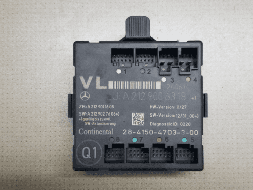 Mercedes-Benz E W212 Front Left Door Control Unit A2129006318