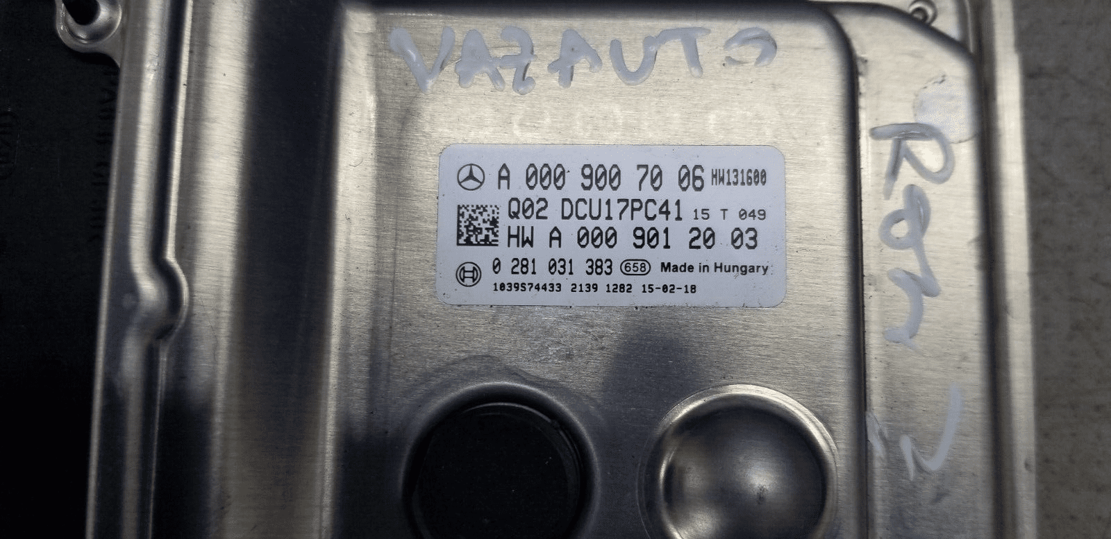 Mercedes-Benz E220 W212 2015 Adblue Control Module A0009007006 |O - Image 3