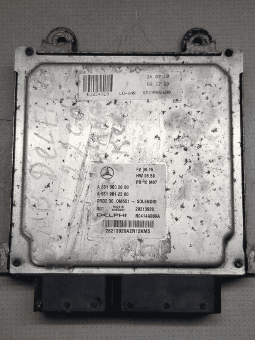 Mercedes Sprinter W906 ECU A6519002600 front view