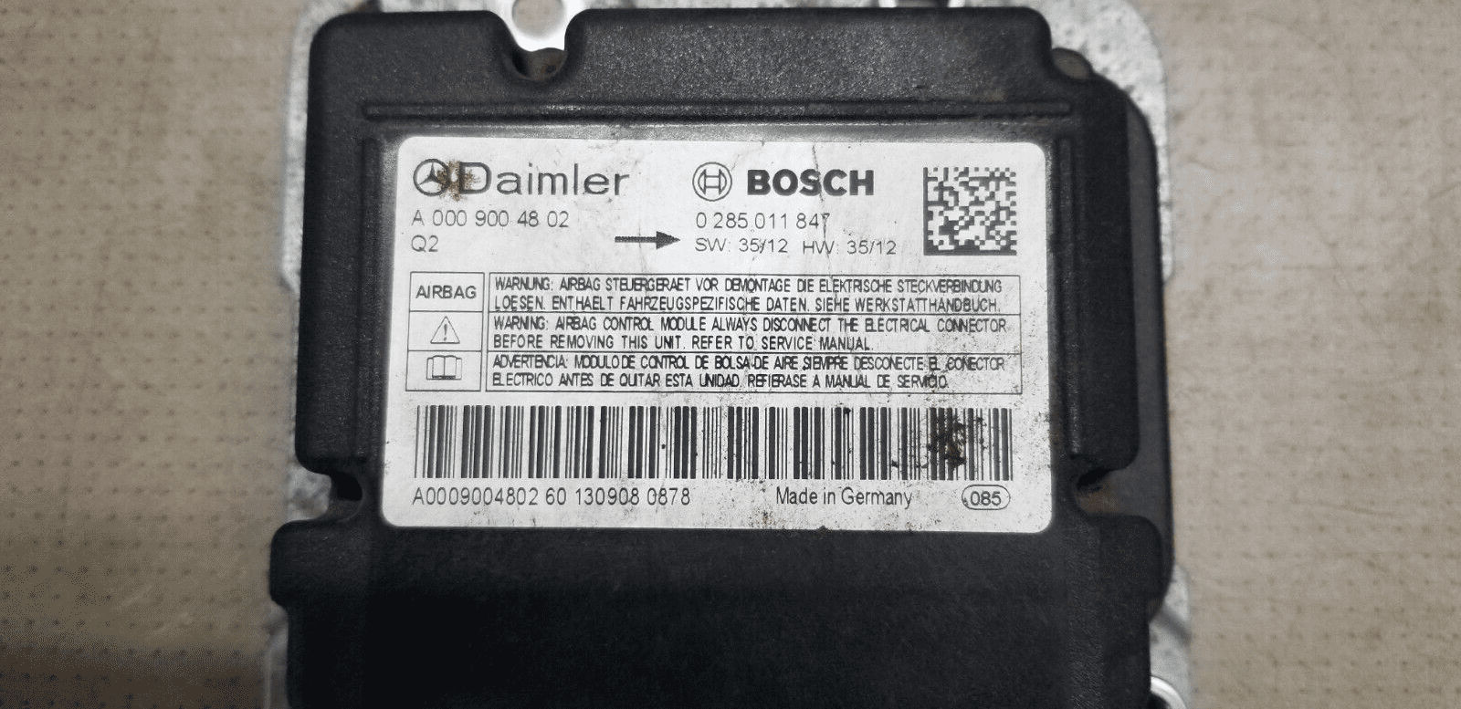Mercedes Benz Sprinter W906 2013-2018 OM6541.955 ECU Kit A6519000700 - Image 6