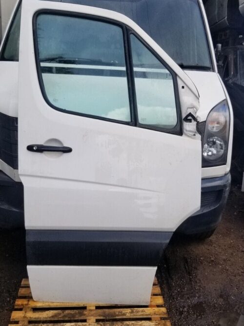 Mercedes Benz Sprinter W906 Volkswagen Crafter Driver Side Front White Door