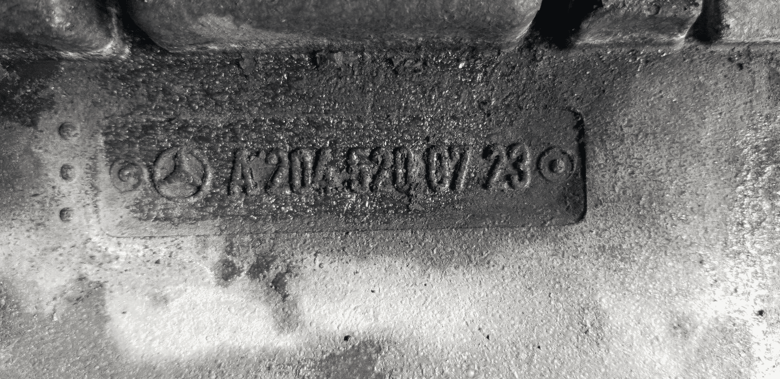 MERCEDES C CLASS Undertray Front Bumper 2011 Diesel A2045200723 - Image 4