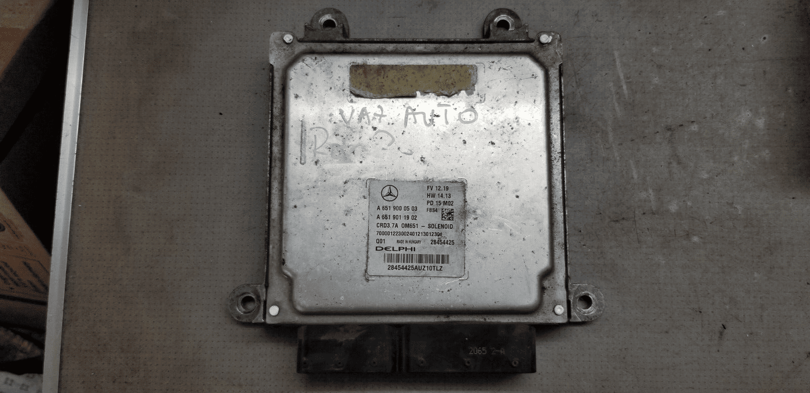 Tested Mercedes Benz ECU A6519000503 for E Class W212 2009–2016