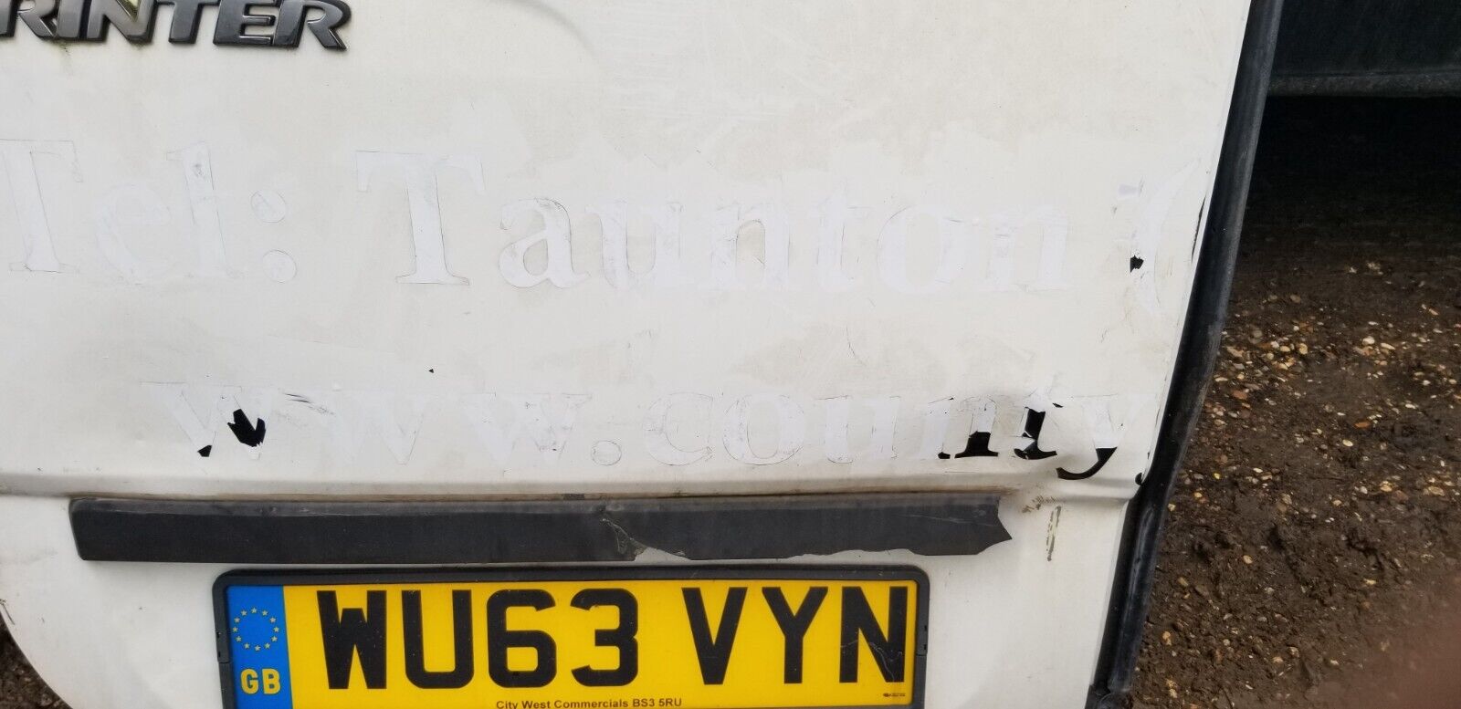 MERCEDES SPRINTER Rear Door Passenger Side High Roof 2013 Diesel W906 - Image 3