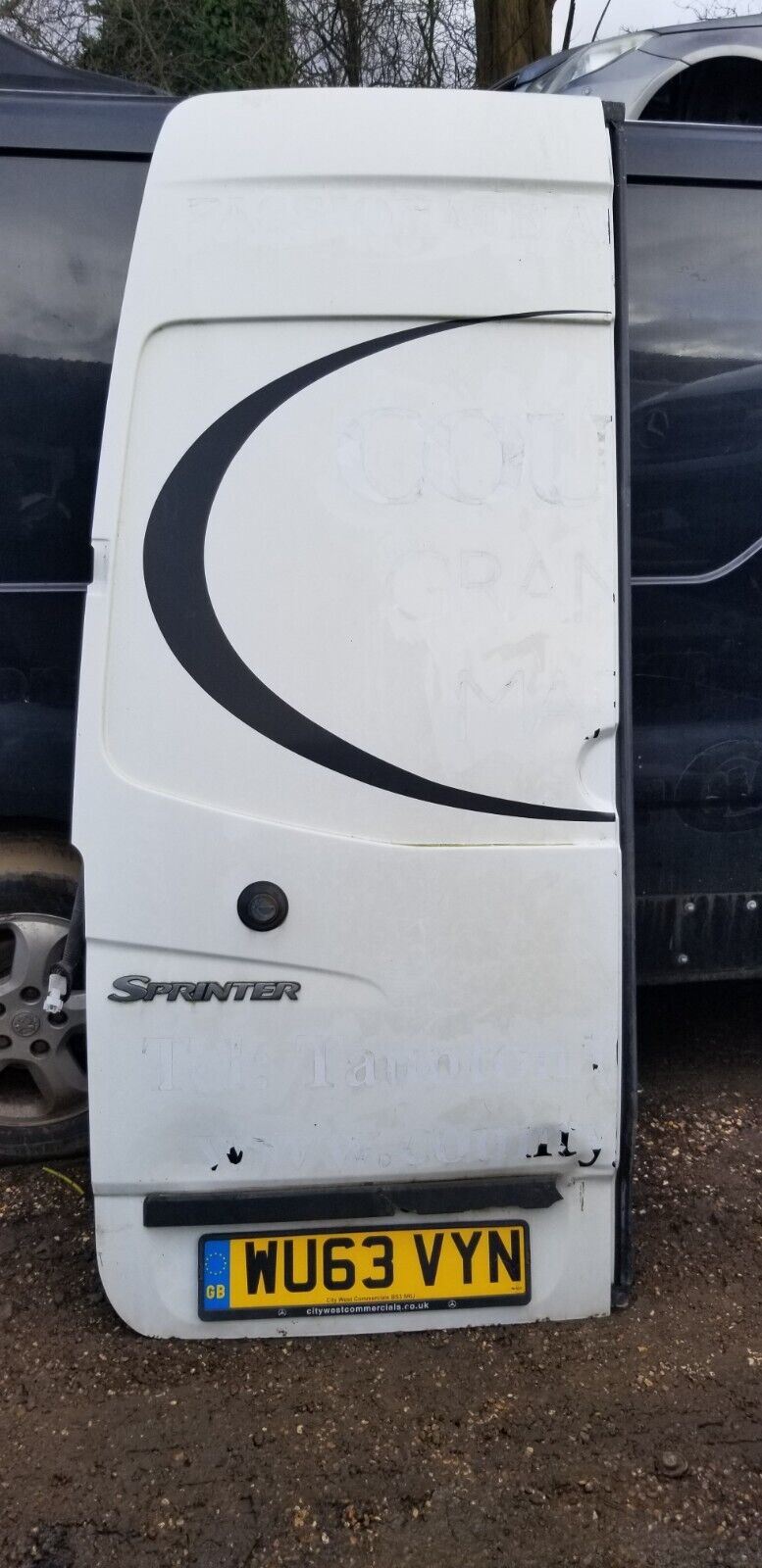 MERCEDES SPRINTER Rear Door Passenger Side High Roof 2013 Diesel W906