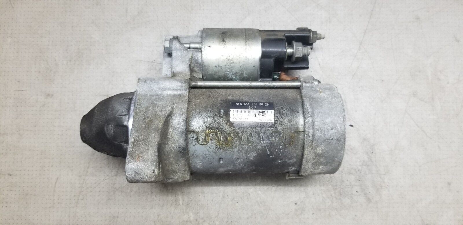 Mercedes Benz Sprinter Starter Motor A6519060026 2.1L Diesel Manual 2015 |O - Image 4